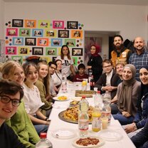 Celebration dinner at the centre